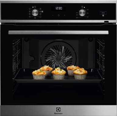 Electrolux 600 SteamBake ovn COB520X (rustfrit stål)