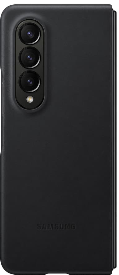 Samsung Galaxy Z Fold 4 lædercover (sort)
