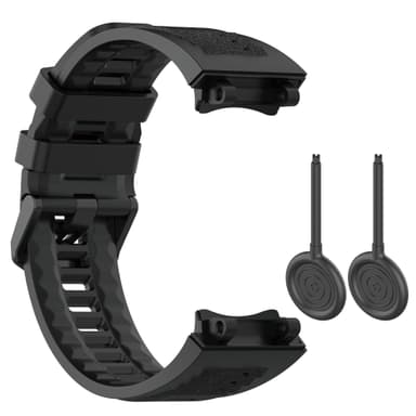 Urrem silikone Sort Huami Amazfit T-Rex 2 Watch