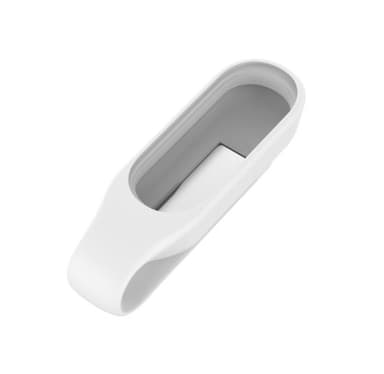 Urkasse med clips hvid Mi Band 7/Mi Band 7 NFC/Mi Band 6/Mi Band 6 NFC/Mi Band 5/Mi Band 5 NFC/Mi Band 4/Mi Band 4 NFC/Huami Amazfit Band 5