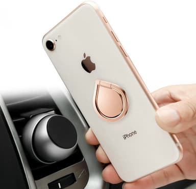 Telefon Ring Holder Magnetisk Rose Guld