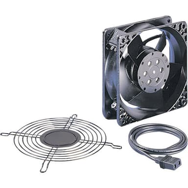 Rittal 7980100 19 tommer 1 x Netværksskab-ventilator