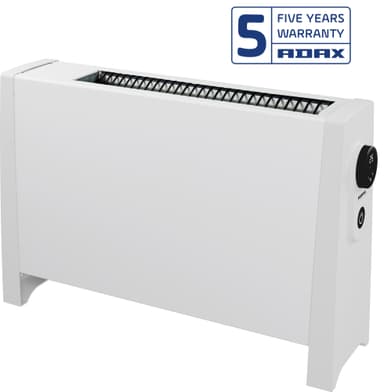 Adax Vilje gulvradiator VG1120DTFW (hvid) thumbnail
