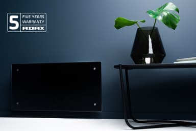 Adax Clea radiator med Wi-Fi H 06 - sort