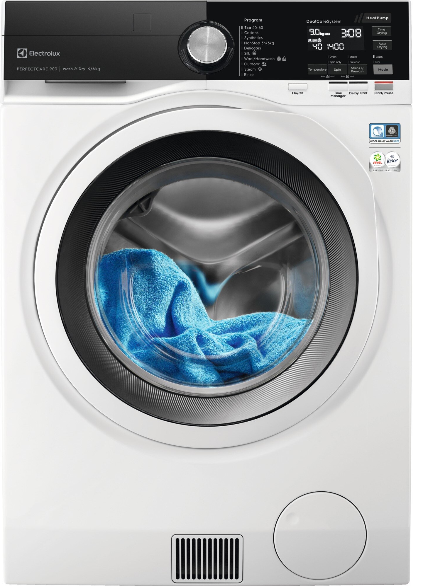 Electrolux vaskemaskine/tørretumbler EW9W7449S9 thumbnail