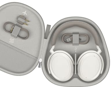 Sennheiser Momentum 4 trådløse around-ear høretelefoner (hvid)
