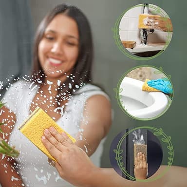 Køkken svamp Brun