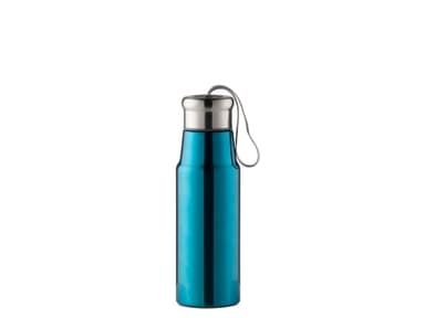 Termoflaske 400ml  blå stål Fu