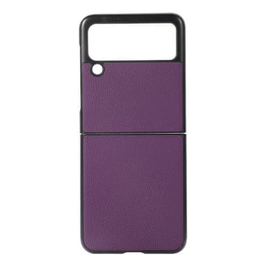 Læder cover Samsung Galaxy Z Flip 4 - Lilla