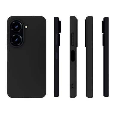 Silikone cover Asus Zenfone 9- Sort