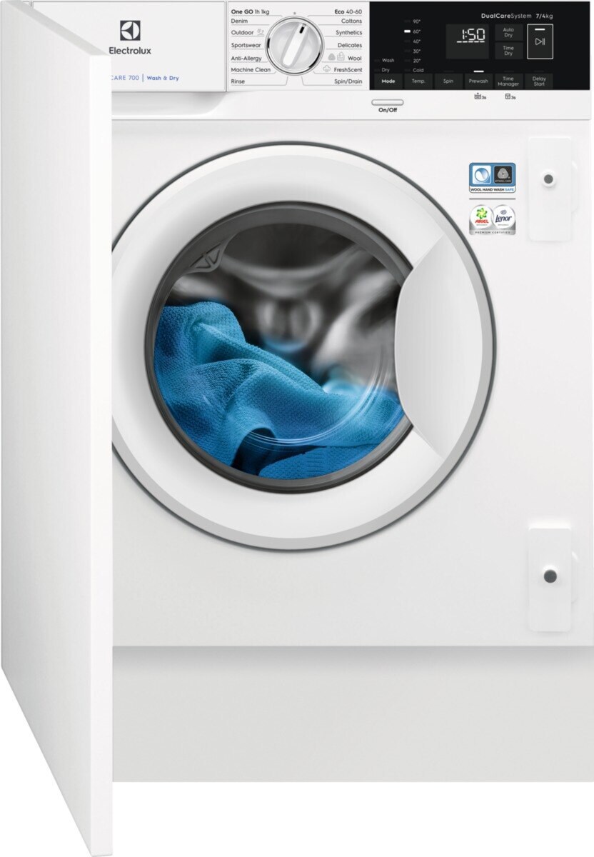 Electrolux vaske/tørremaskine EW7F5247A4 intergrebar thumbnail