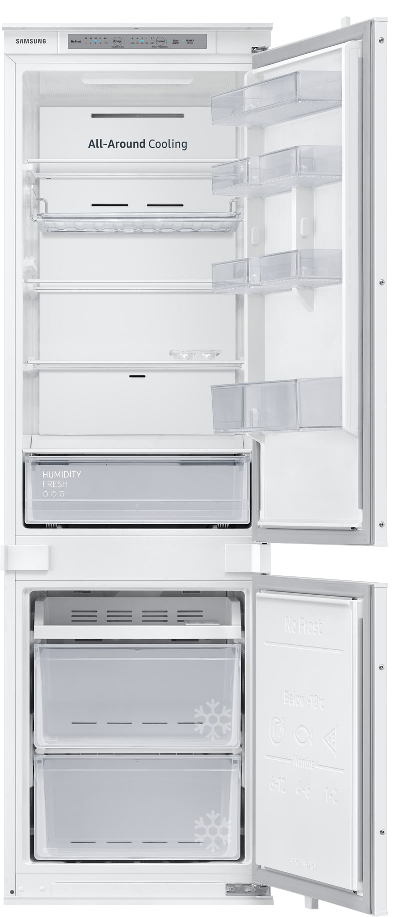 Samsung køleskab/fryser BRB26602FWW indbygget thumbnail