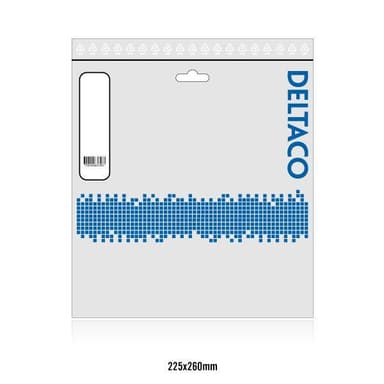 DELTACO koaksial patchkabel BNC han - han, RG59, 75 Ohm, 20m, sort