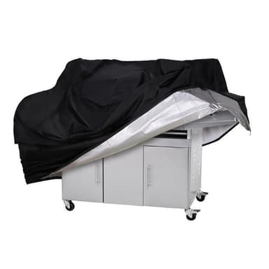 BBQ Grill Cover Sort 183x66x130 cm