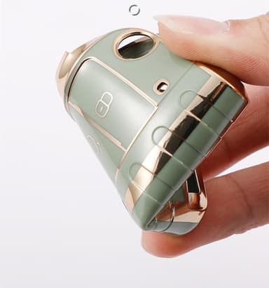 Etui til bilnøgle hvid Volkswagen Sagitar/Bora/Langyi/Tiguan/Passat/Langxing/Golf Polo/Tuyue New CC