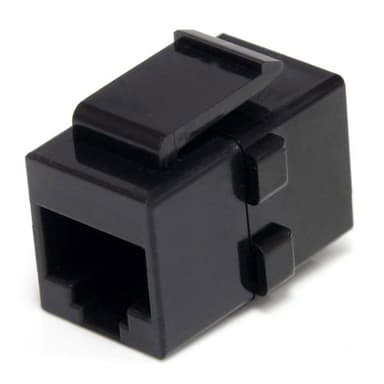 StarTech.com RJ45 F/F, Sort, RJ-45, RJ-45, 90 mm, 125 mm, 2 mm