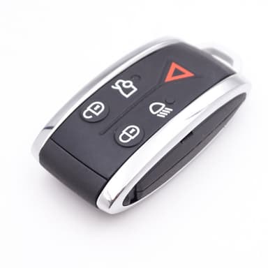 Key Fob Shell til Jaguar 2006-2008 XR/XKR/XK Sort