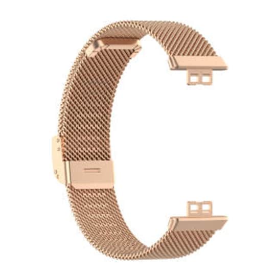 Klockarmband för Huawei Watch Fit TIA-B09/TIA-B19 Rostfritt stål Rose Gold