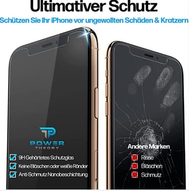 Skærmbeskytter af hærdet glas Filmjusteringsbakke Nem installation HD Gennemsigtig iPhone 13/13 PRO