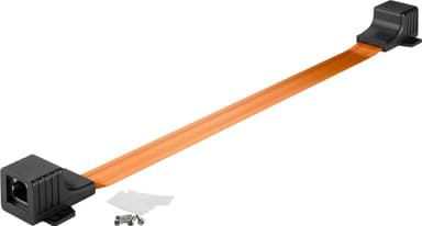 Goobay RJ45 LAN vinduesgennemføring ultra-slim 0,25 m