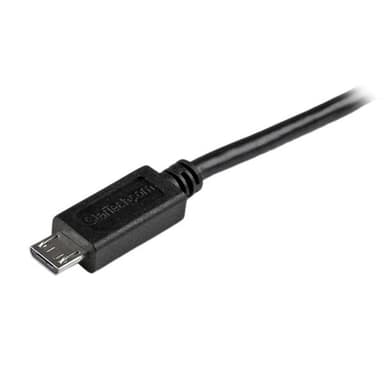 StarTech.com Kort Micro USB-kabel - 15 cm, 0,15 m, USB A, Micro-USB B, USB 2.0,
