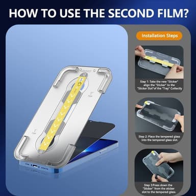Hærdet glas skærmbeskytter film taske venligt HD boblefri Gennemsigtig iPhone 11 PRO/XS/X