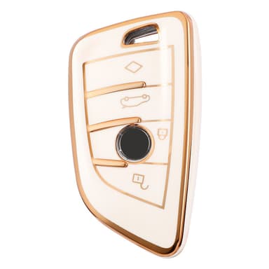 Etui til bilnøgle hvid BMW 3 Series/5 Series/7 Series/X1/X4/X6