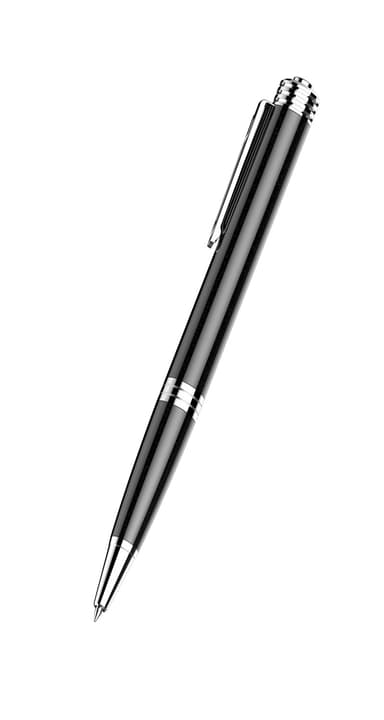 Pen med stemmeaktiveret lydoptager USB 16 GB Sort