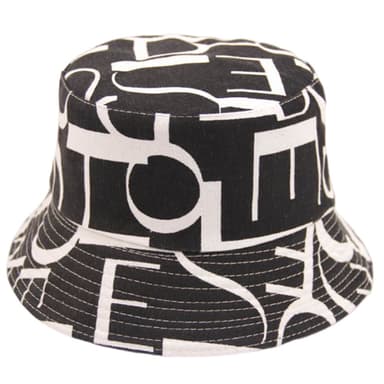 Bøttehat med mønster MultiColor