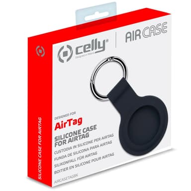 Celly AirTag-kasse sort