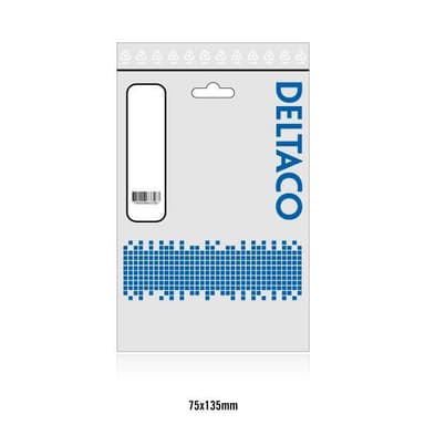 deltaco Three-way clutch 8P/8C RJ45, beige