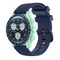 INF Urrem 20 mm Omega/Huawei/Samsung Galaxy Watch silikone Mørkeblå