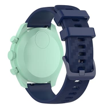INF Urrem 20 mm Omega/Huawei/Samsung Galaxy Watch silikone Mørkeblå