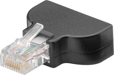 Klemme 8-polet > RJ45 stik (8P8C)