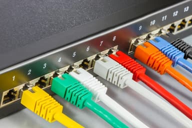 deltaco F/UTP Cat6 patch cable, LSZH, 2m, grey