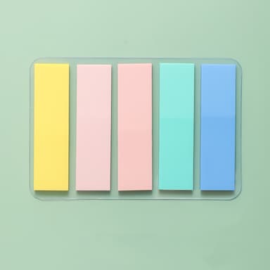 Markeringsfaner 100 ark MultiColor