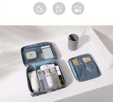 Toilettaske Grå