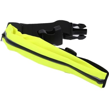 Løbebælte vandtæt Lycra Neongul