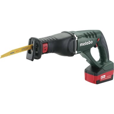 Metabo ASE 18 LTX 4.0 Ah Batteridrevet bajonetsav 602269610 ASE 18 LTX 4.0 Ah inkl. ekstra batteri, Kuffert 1