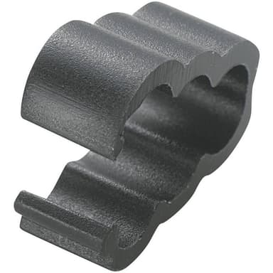 TRU COMPONENTS TC-RC-34203 Befæstigelsesbånd Skruebar 1593105 Bundt-Ø-område 4.10 mm (max) Sort 1 stk