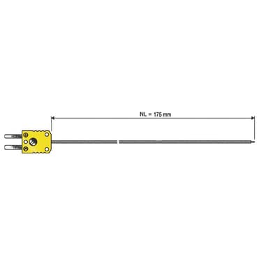 B + B Thermo-Technik 0600 1030-10 Luftsensor -50 til