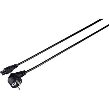 Basetech XR-1638063 Bærbar computer Netværkskabel Sort