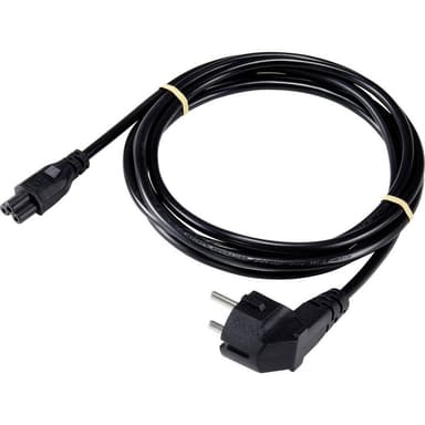 Basetech XR-1638063 Bærbar computer Netværkskabel Sort