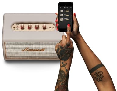 Marshall Acton multiroom højttaler (creme)