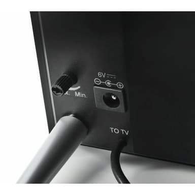 SV 9335 Aktiv indendørs antenne 3D HD, 42 dB, 1,5 m