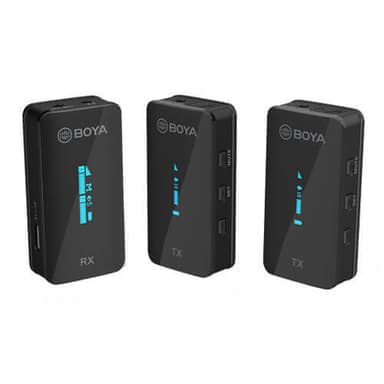BOYA Mikrofon Trådløs x2 BY-XM6-S2 Ultra Compact 2.4GHz