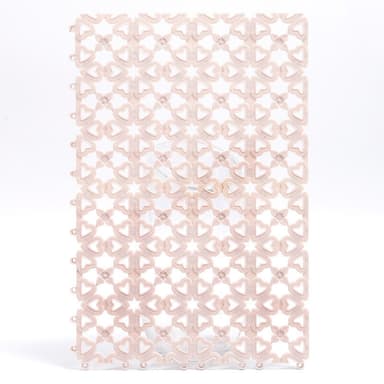 Burmåtte 4-pak Beige