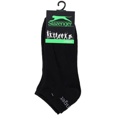 Slazenger Sneakersstrømper 3 par 43-46 - sort