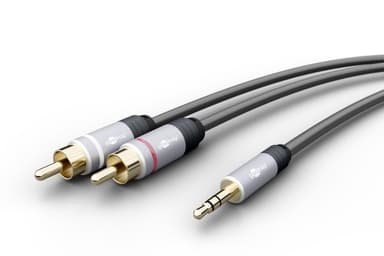 MP3 Jack til RCA Audio Adapterkabel