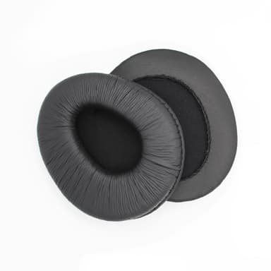 Ørepuder kompatible med SONY MDR-V600 Protein Læder Sort